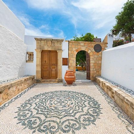 Villa Eftihia In Lindos Экстерьер фото