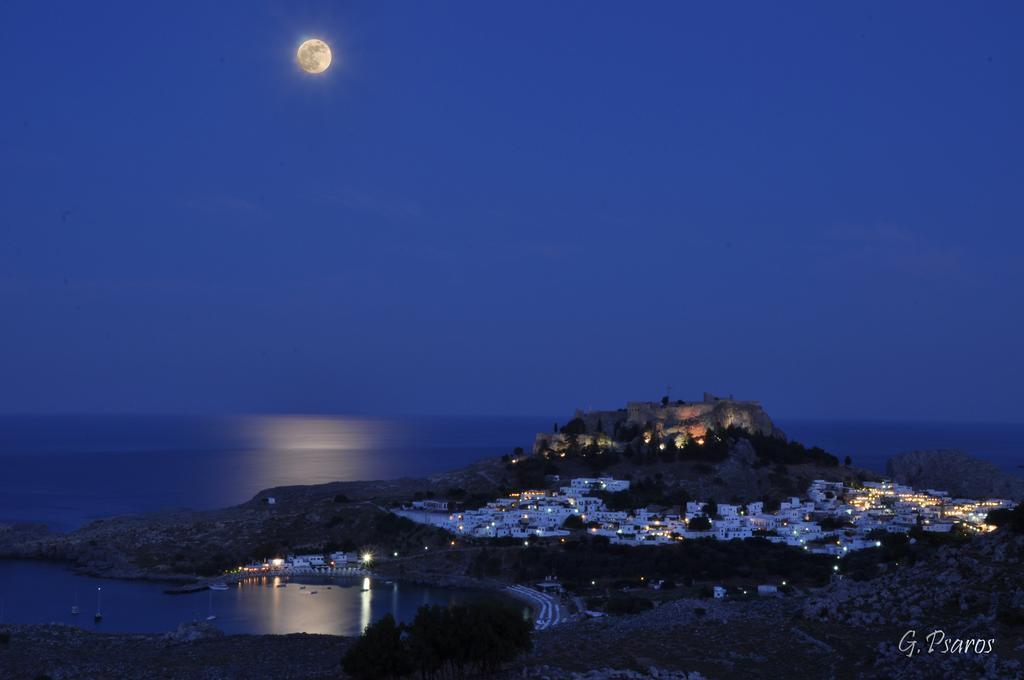 Villa Eftihia In Lindos Экстерьер фото