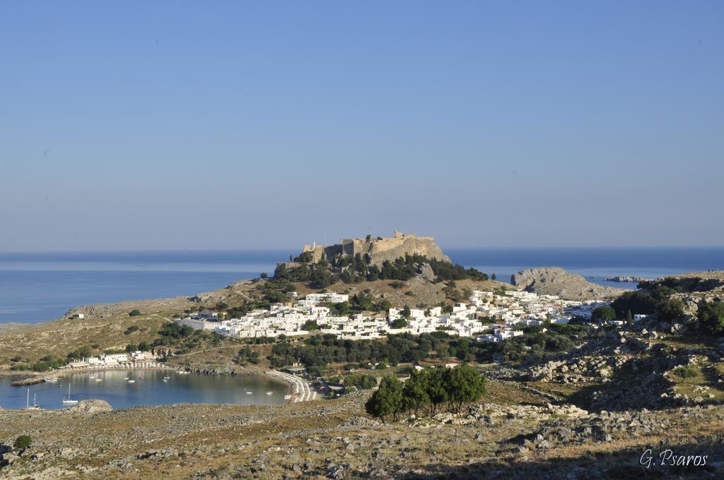 Villa Eftihia In Lindos Экстерьер фото