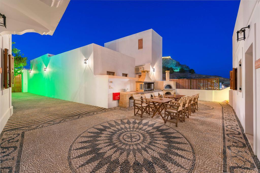 Villa Eftihia In Lindos Экстерьер фото