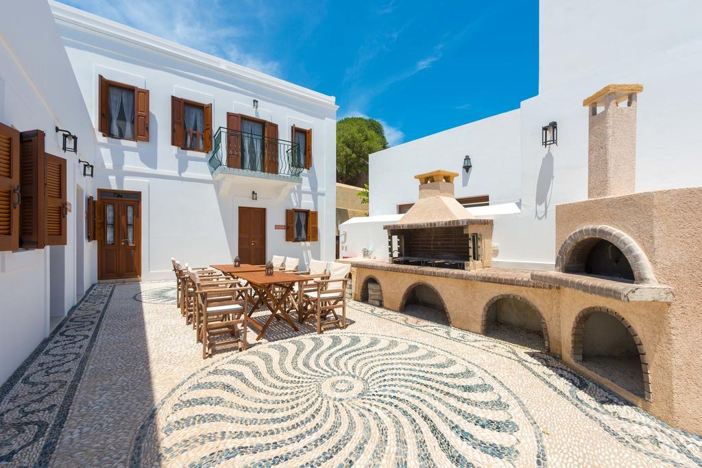 Villa Eftihia In Lindos Экстерьер фото