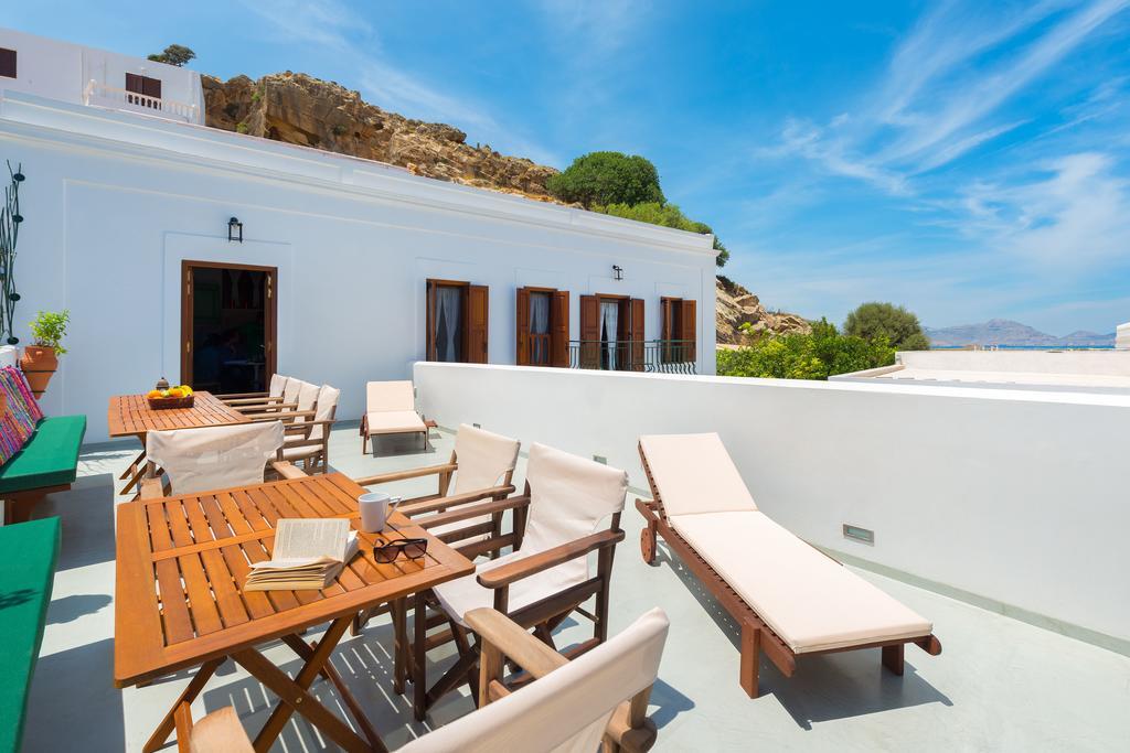 Villa Eftihia In Lindos Экстерьер фото